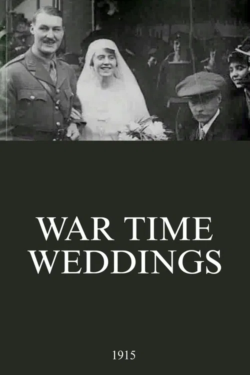 War Time Weddings poster