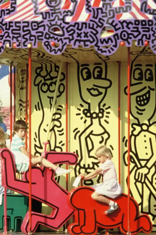 André Heller's Luna Luna poster