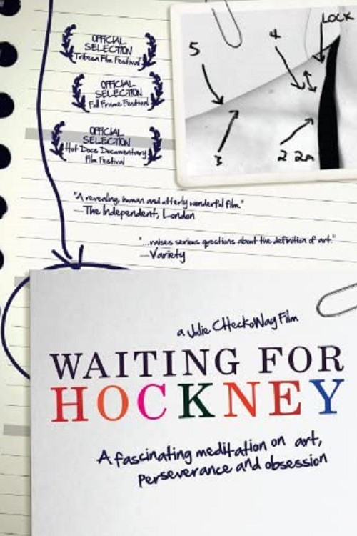 Waiting for Hockney poster
