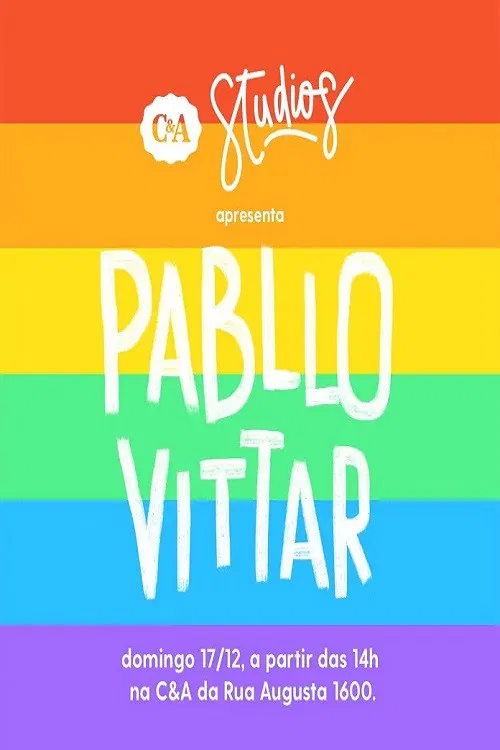 Pabllo Vittar Pocket Show C&A ao vivo na Rua Augusta poster