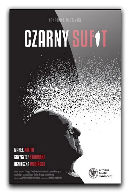 Czarny sufit poster