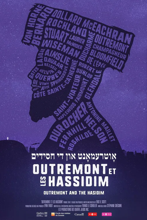 Outremont et les Hassidim poster