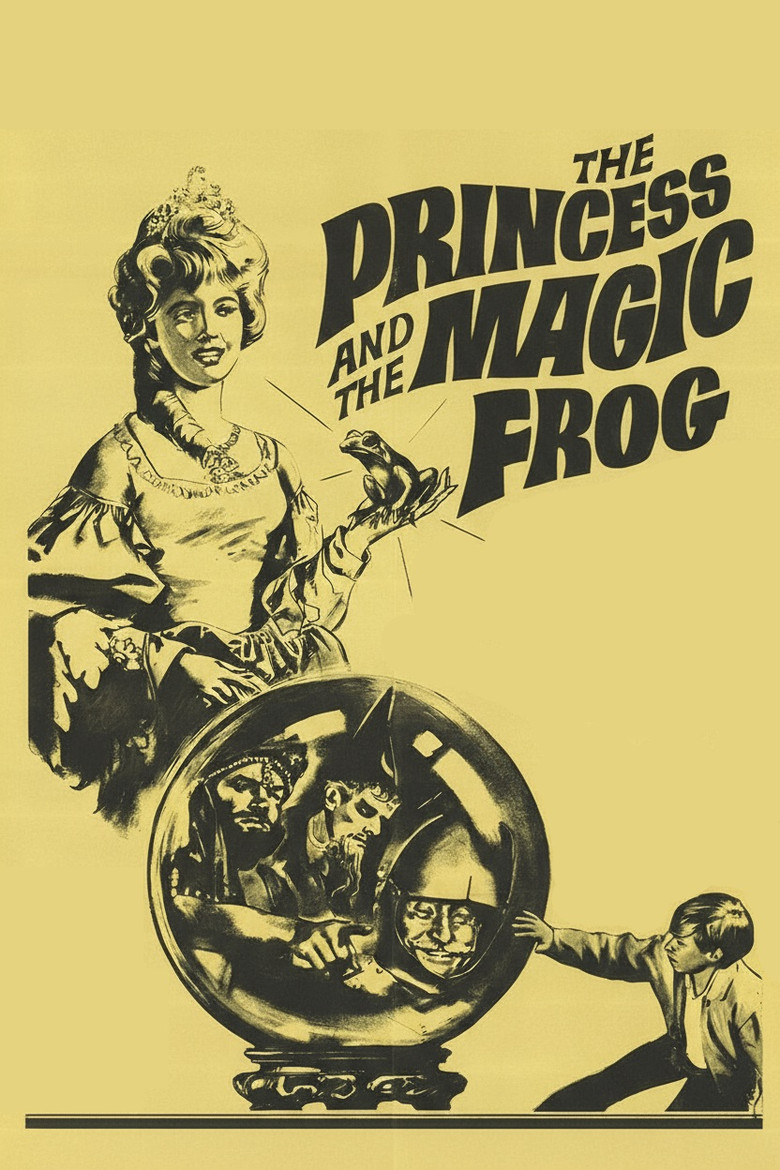 The Princess and the Magic Frog poster background