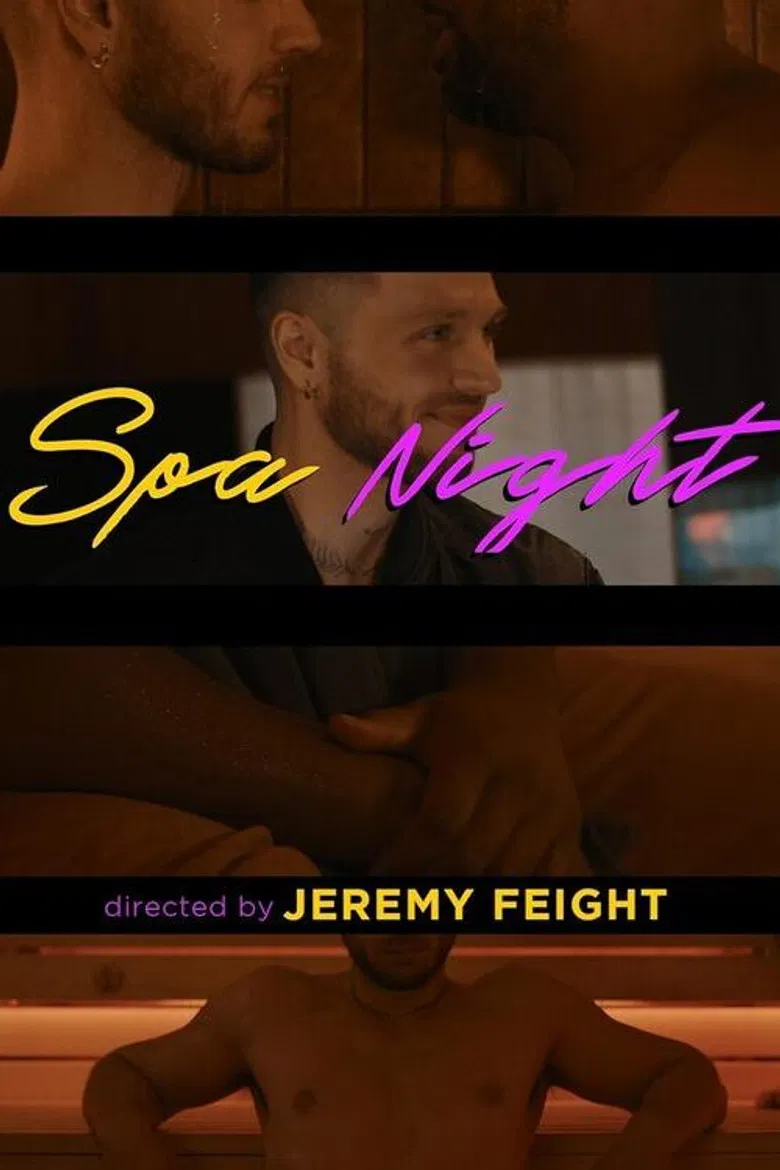 Spa Night poster background