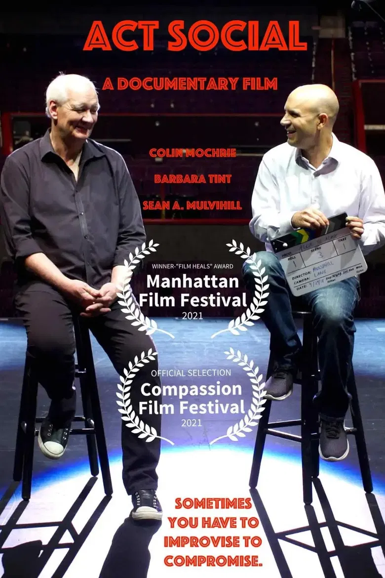 Act Social poster background