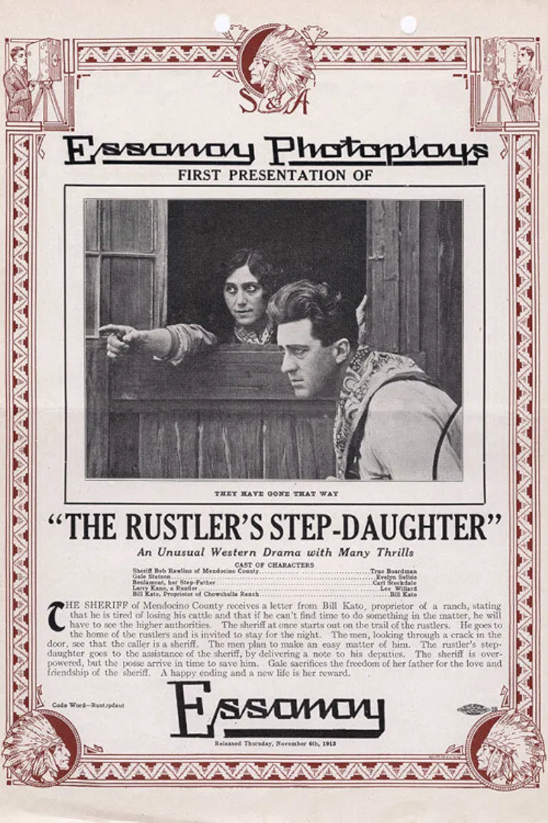 The Rustler's Step-Daughter poster background