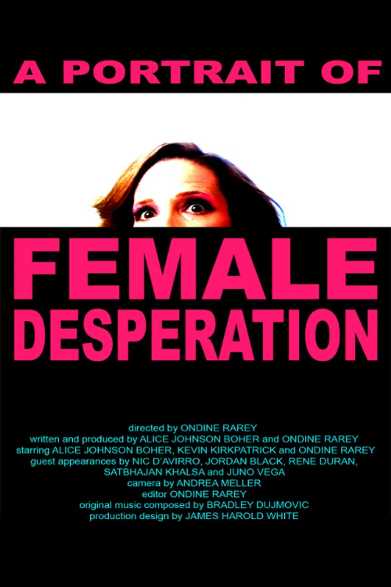 A Portrait of Female Desperation poster background