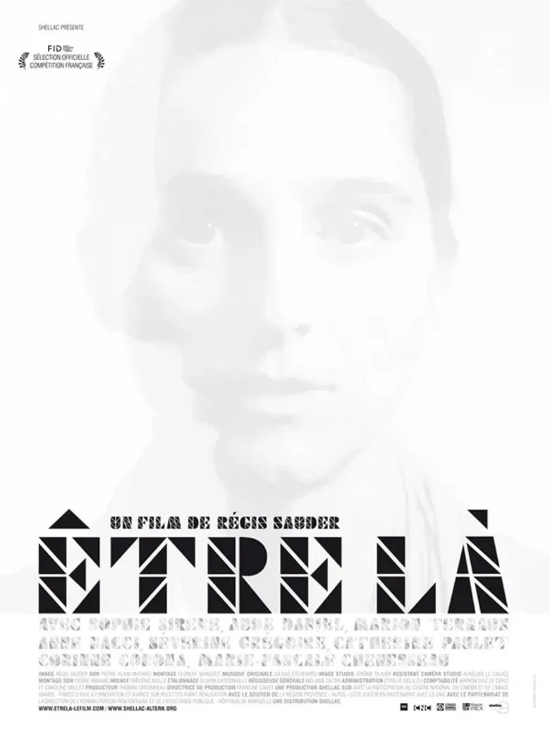 Être là poster background