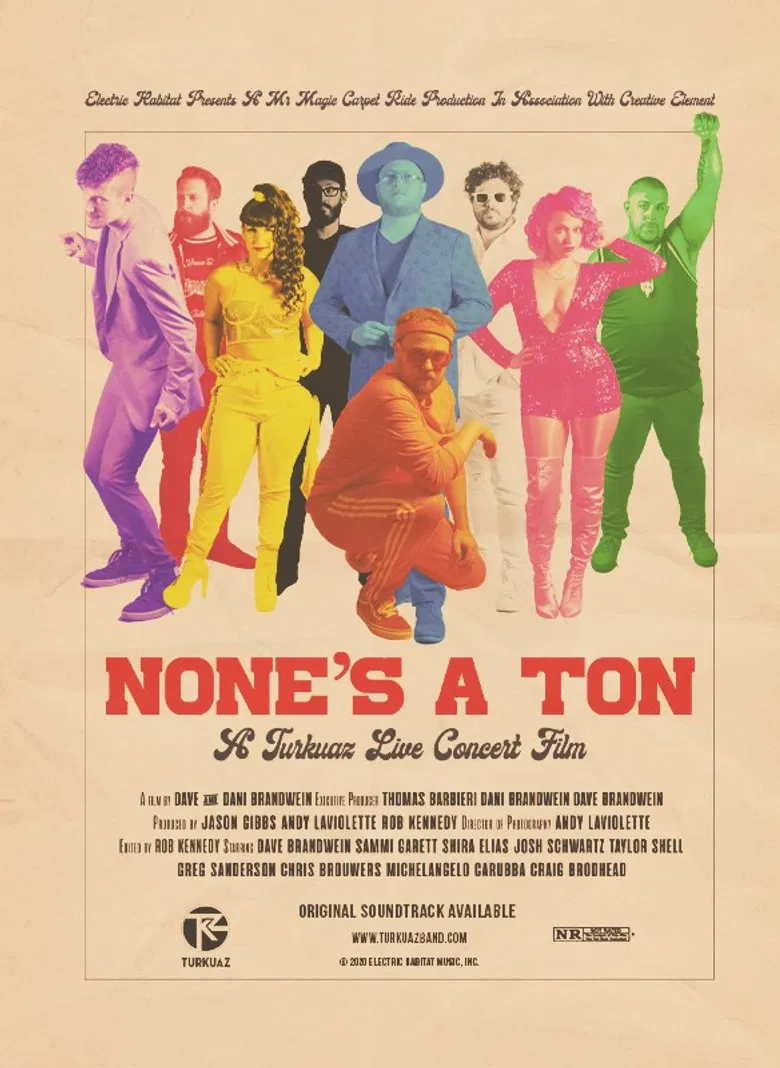 None’s A Ton: A Turkuaz Live Concert Film poster background