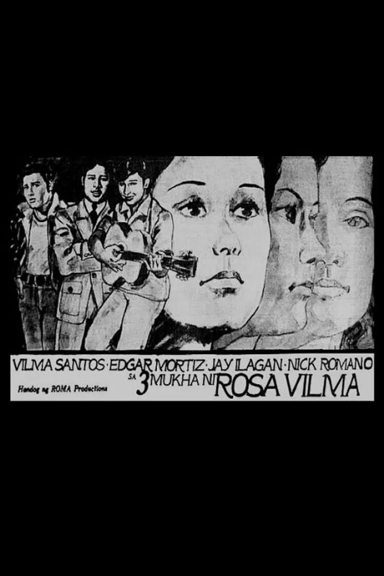 Tatlong Mukha ni Rosa Vilma poster background