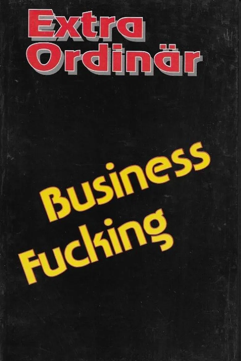 Business Fucking poster background