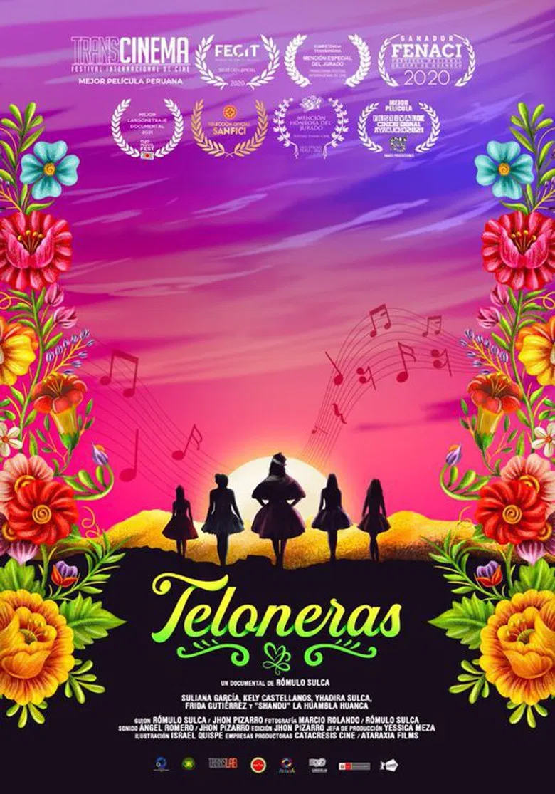 Teloneras poster background