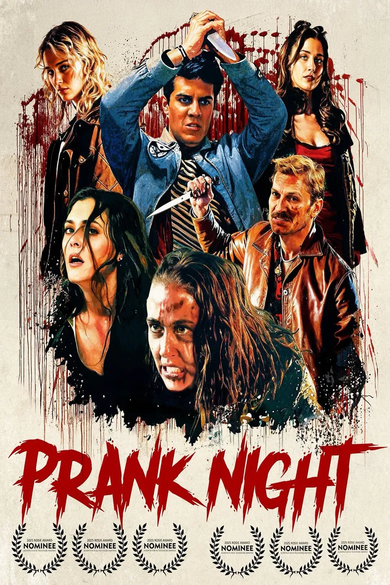 Prank Night poster background