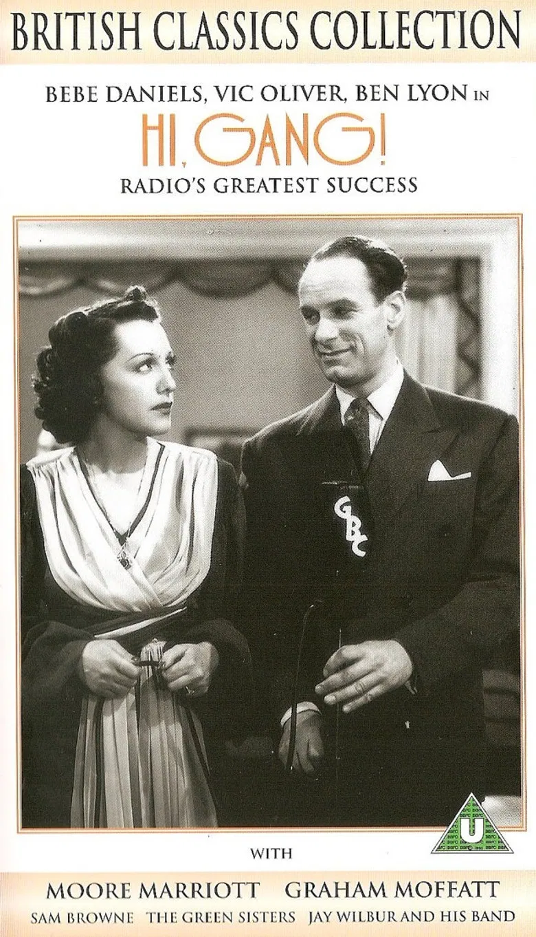 Hi Gang! poster background