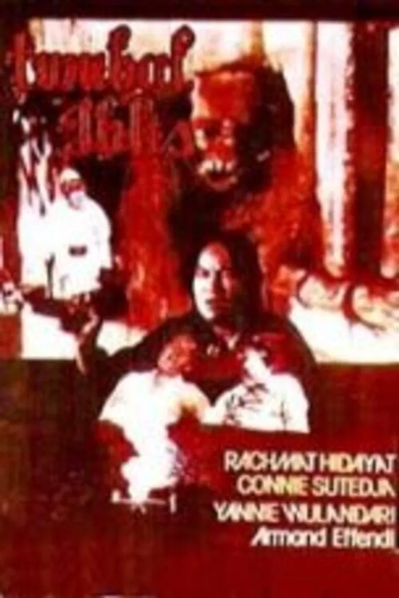 Sacrifice for Satan poster background