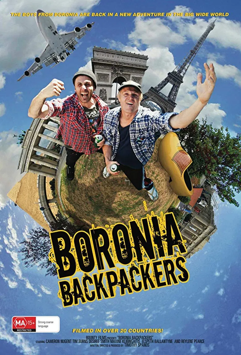 Boronia Backpackers poster background