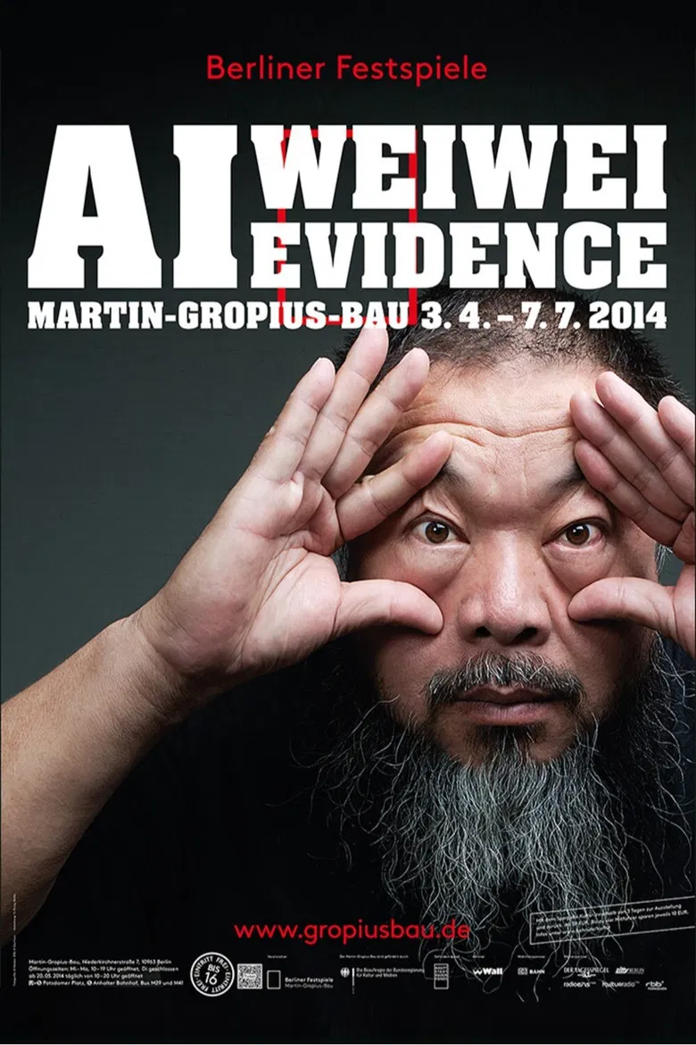 Ai Weiwei - Evidence poster background