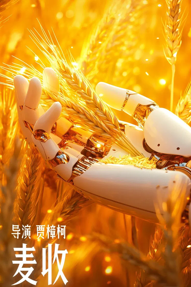 Wheat Harvest poster background