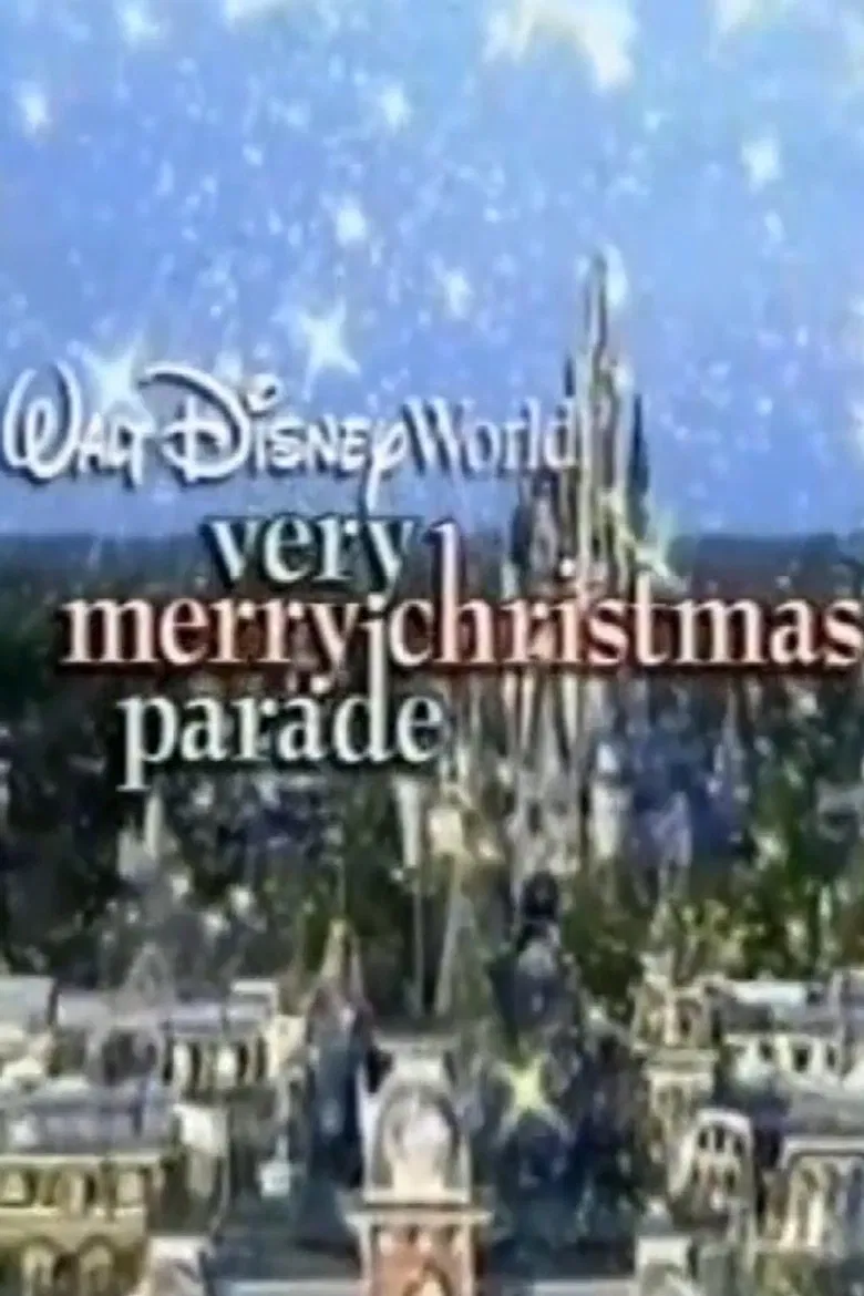 Walt Disney World Very Merry Christmas Parade poster background
