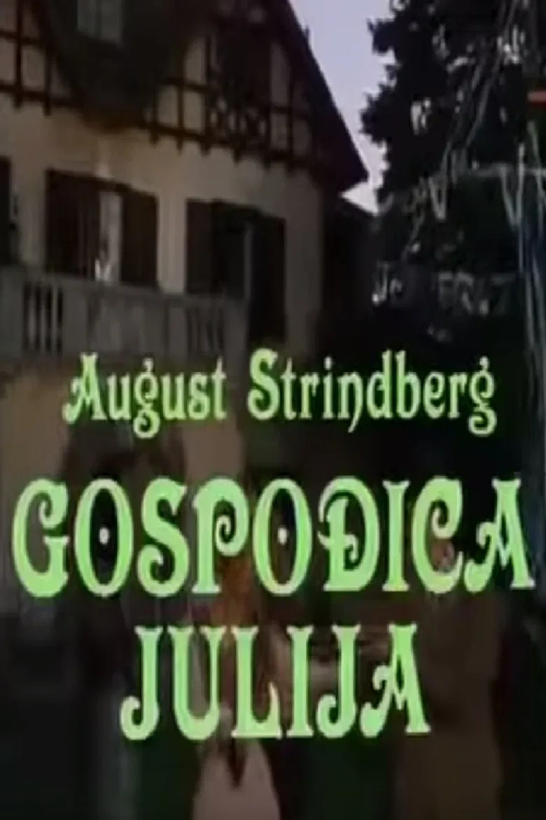 Miss Julie poster background
