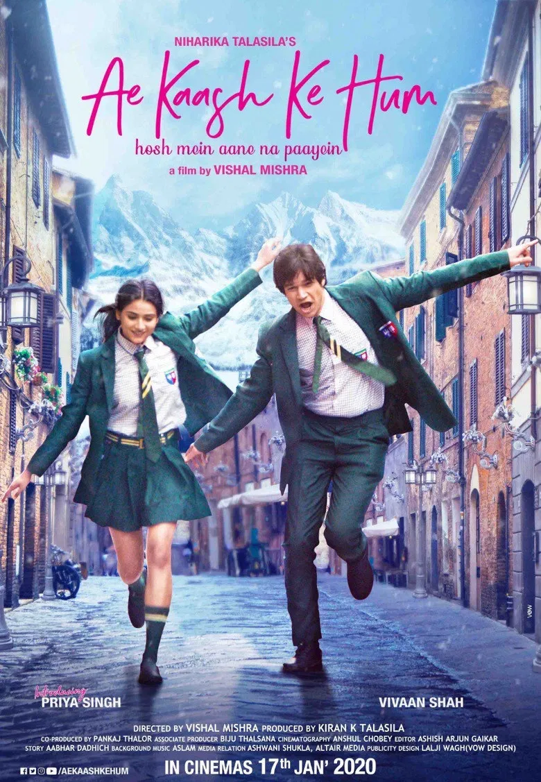 Ae Kaash Ke Hum poster background