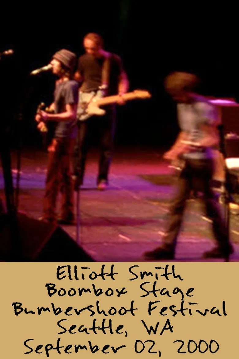 Elliott Smith: Live at Bumbershoot Festival 2000 poster background