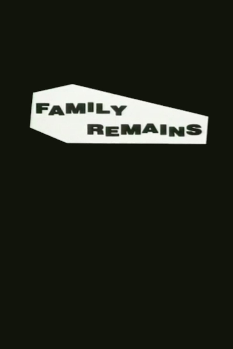 Family Remains poster background