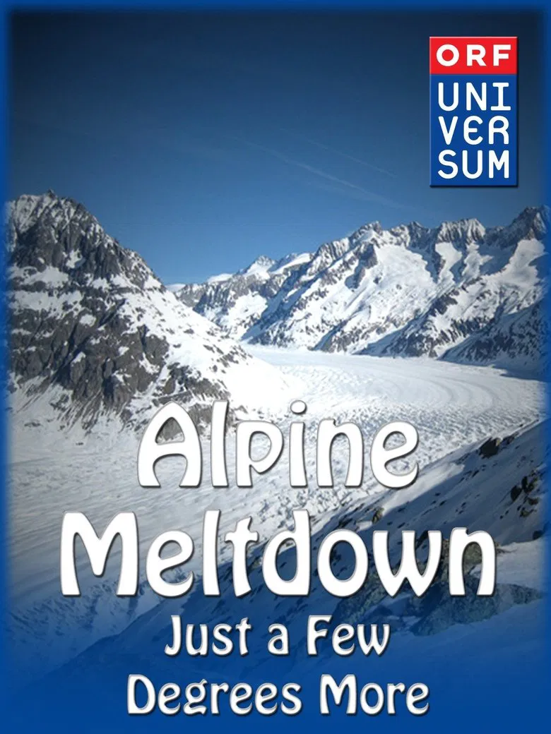 Alpine Meltdown: Just a few degrees more... poster background