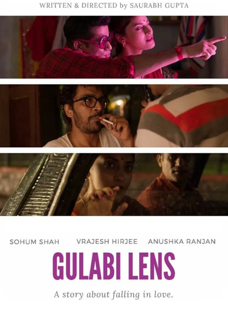 Gulabi Lens poster background