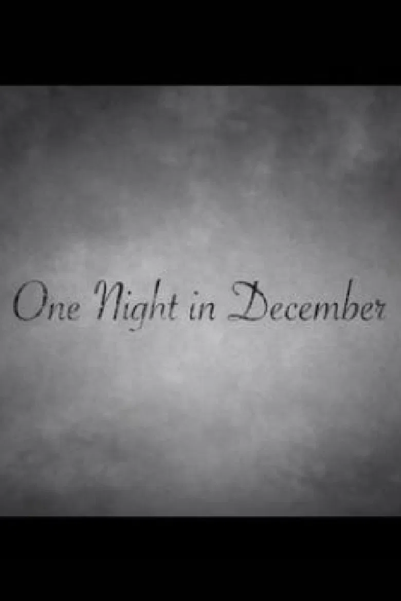 One Night in December poster background
