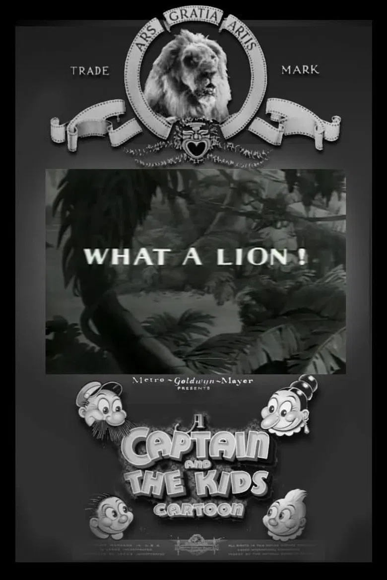 What a Lion! poster background