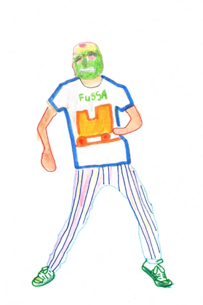 Fussa Dancing Animation poster background