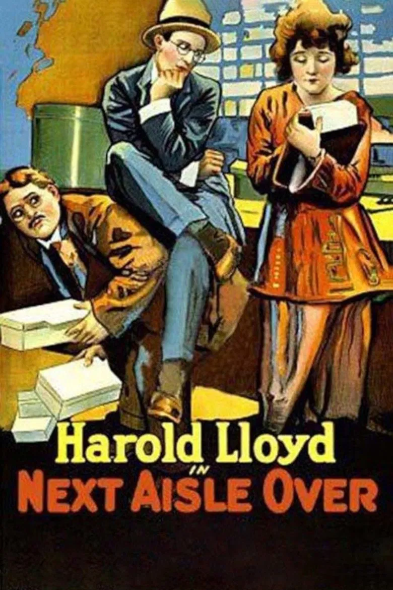 Next Aisle Over poster background