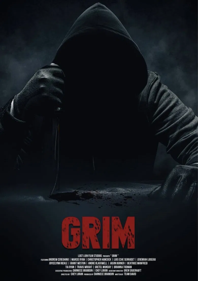 Grim poster background