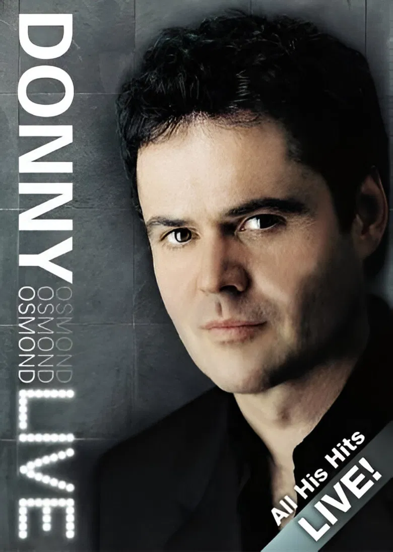 Donny Osmond: Live poster background