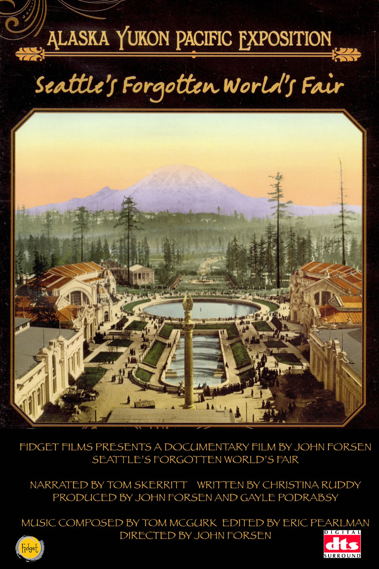 Seattle’s Forgotten World’s Fair: The Alaska-Yukon-Pacific Exposition poster background
