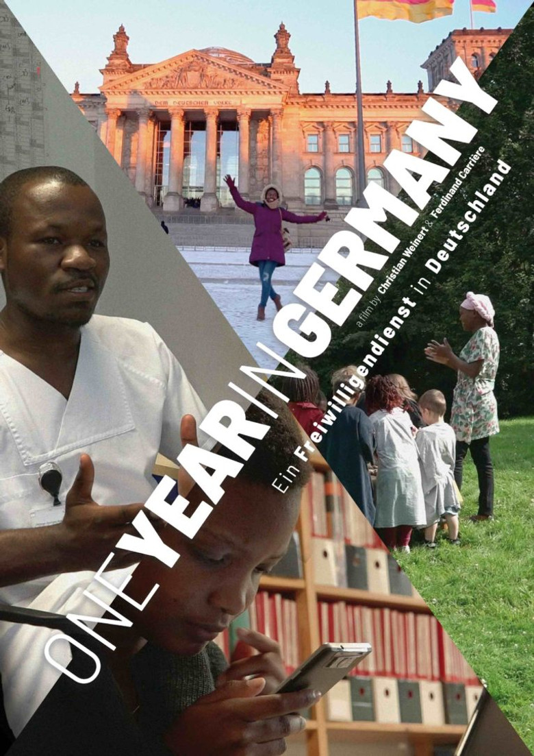 One Year in Germany poster background