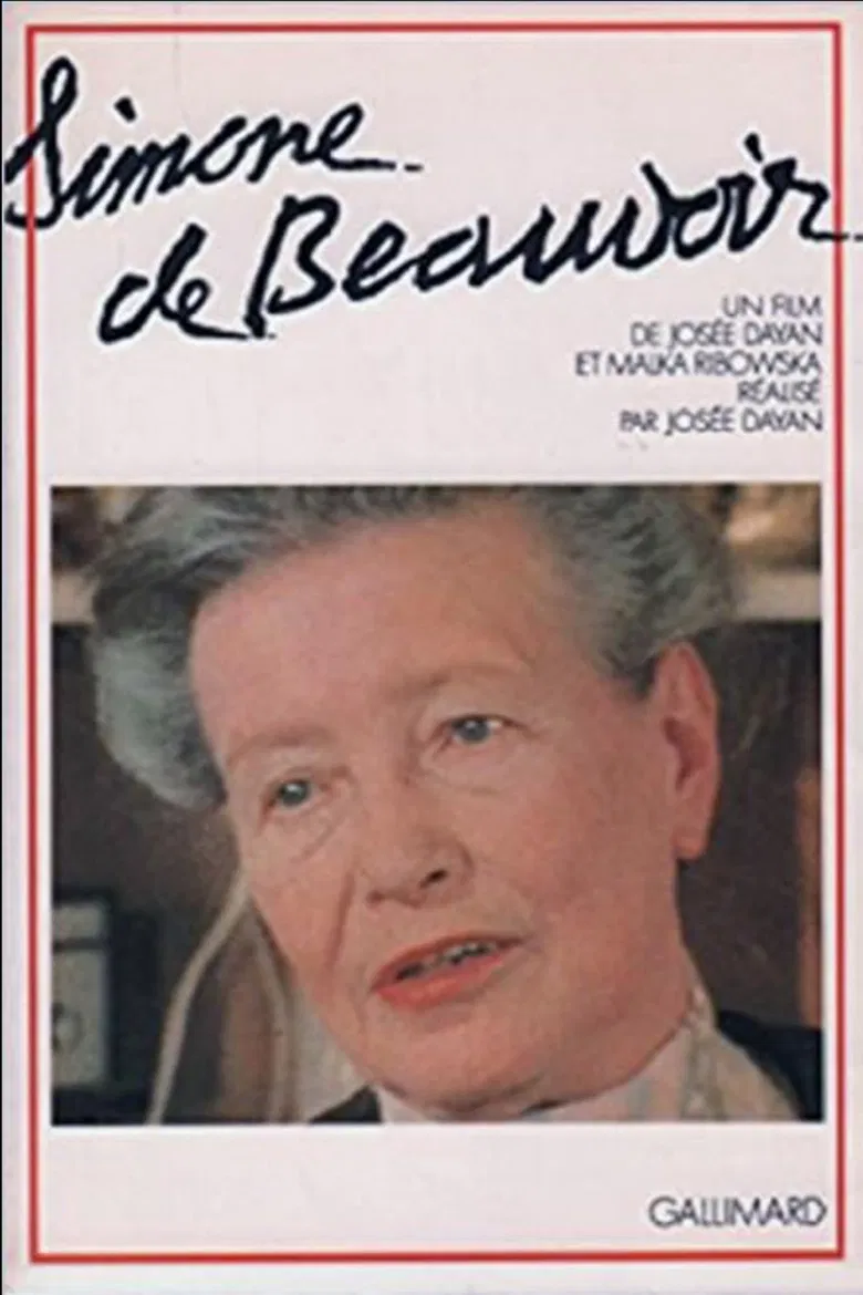 Simone de Beauvoir poster background