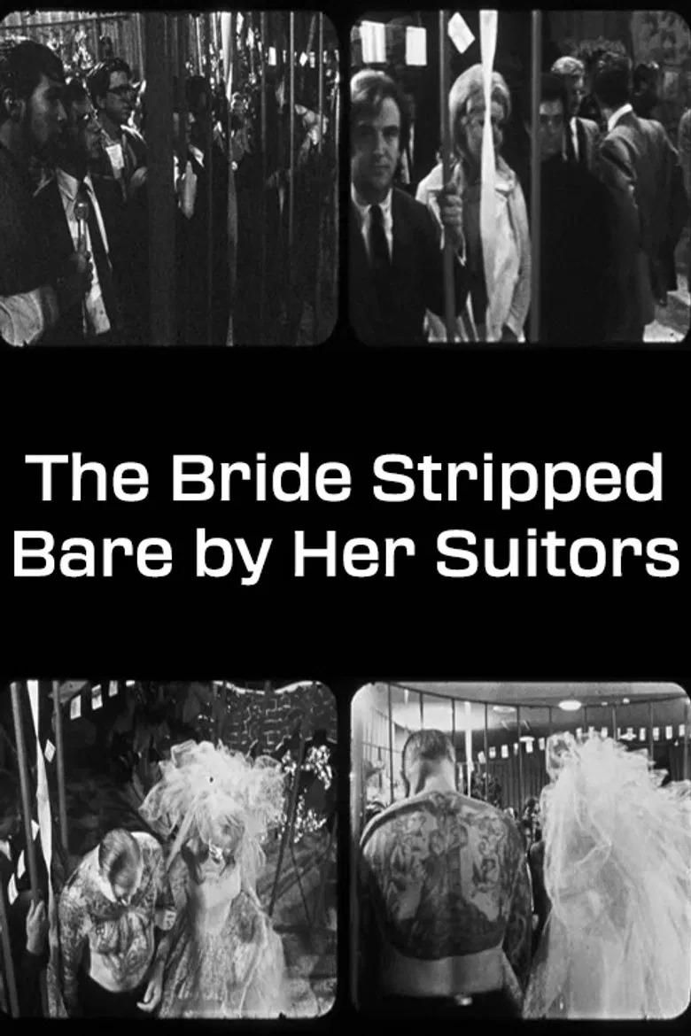 The Bride Stripped Bare by Her Suitors—Even poster background