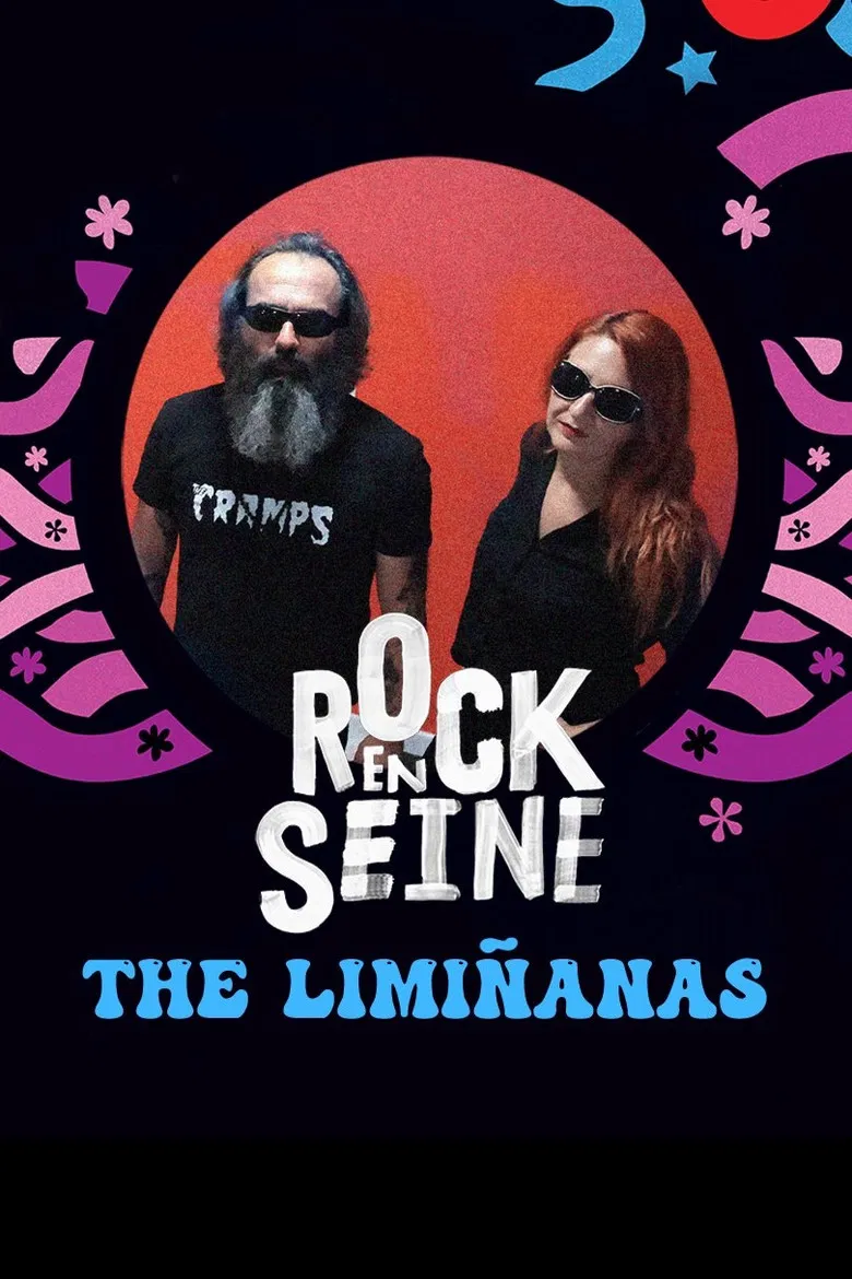 The Limiñanas - Rock en Seine 2022 poster background