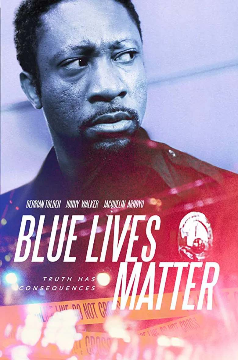 Blue Lives Matter poster background