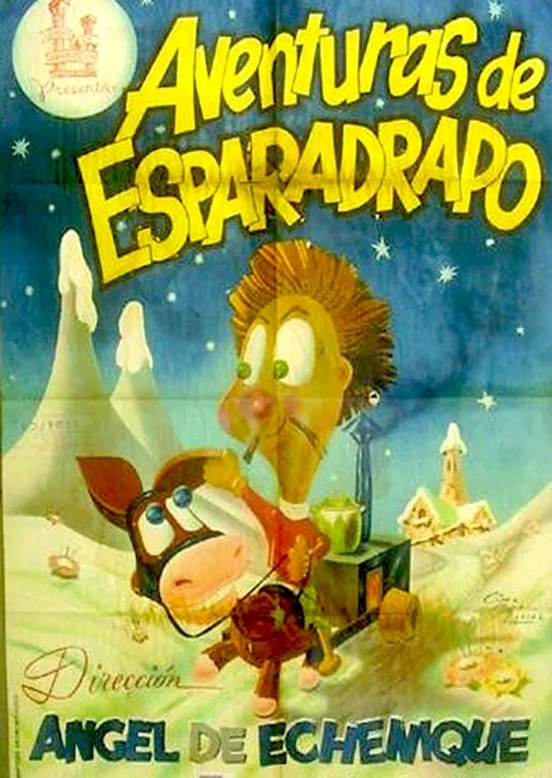 Adventures of Esparadrapo poster background