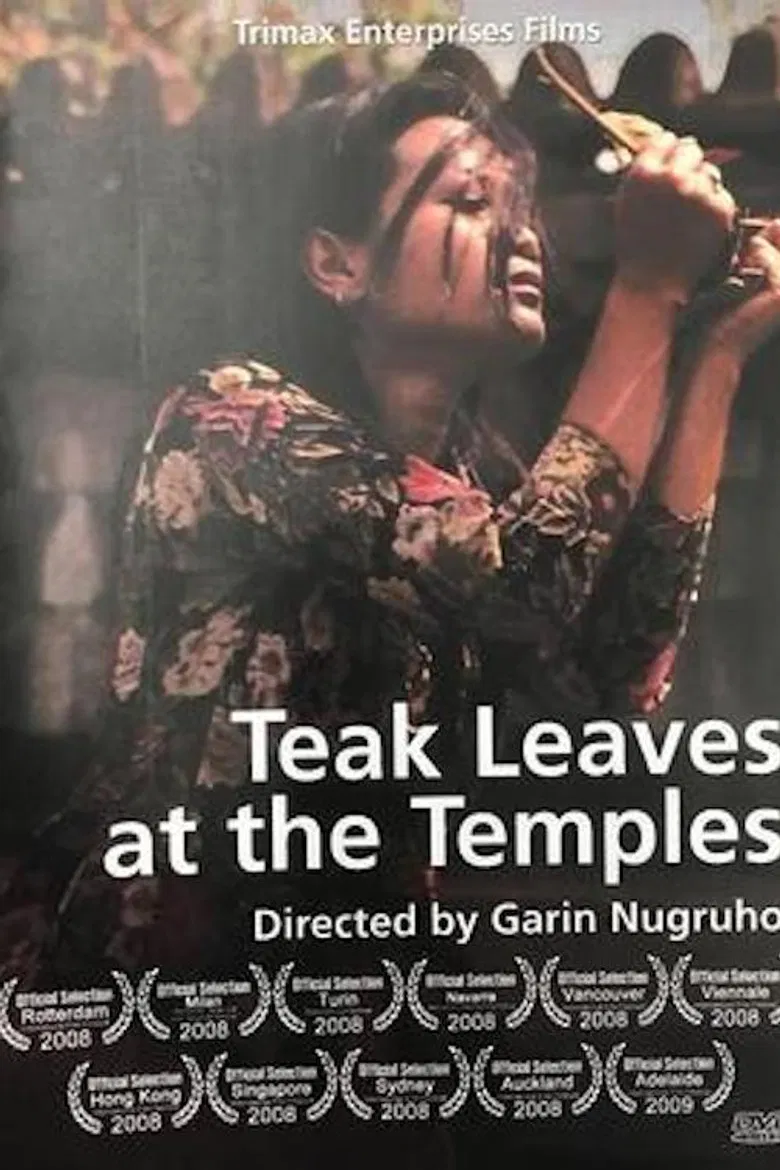 Teak Leaves at the Temples poster background