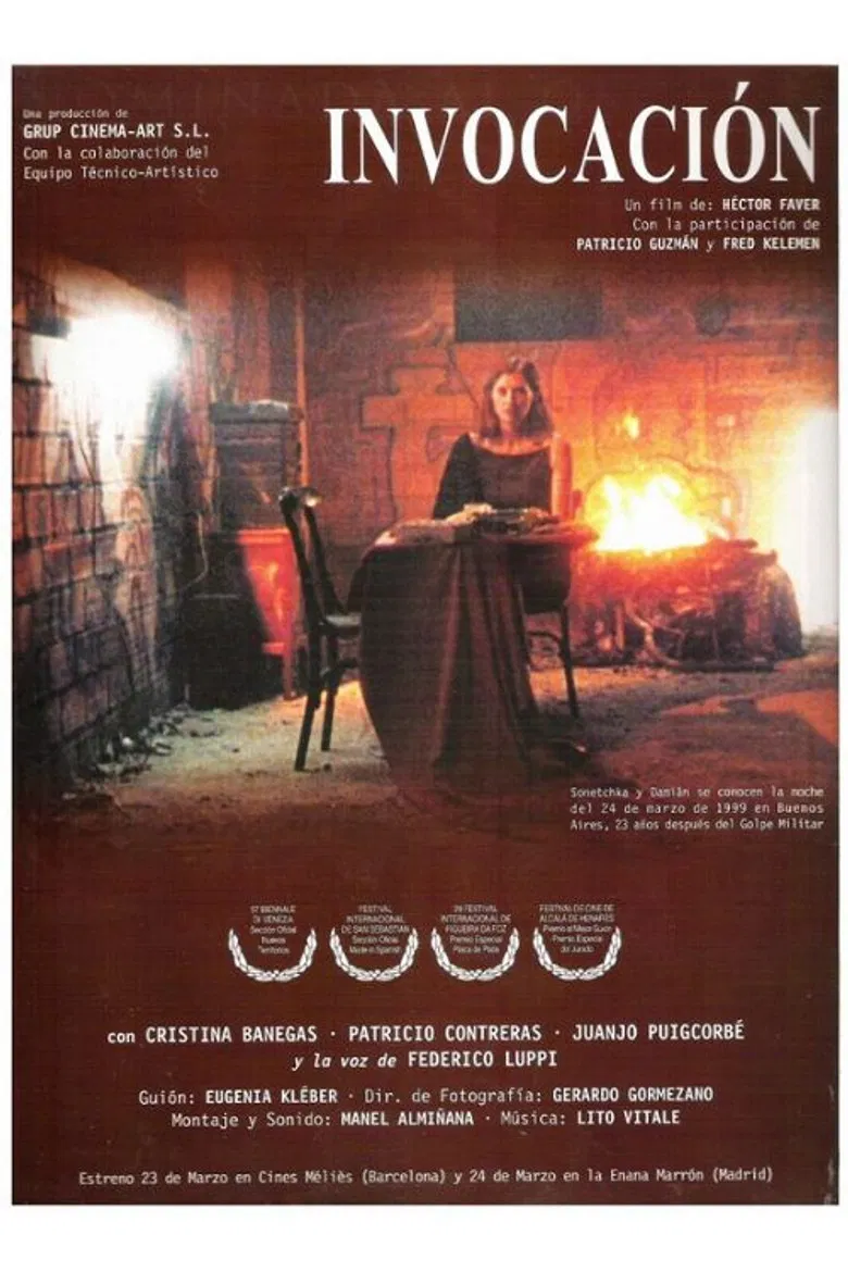 Invocación poster background