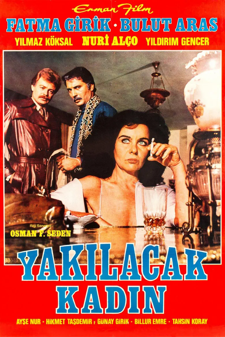 Yakılacak Kadın poster background