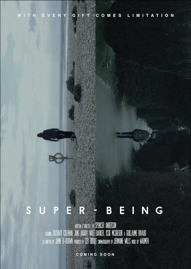 Super-Being poster background
