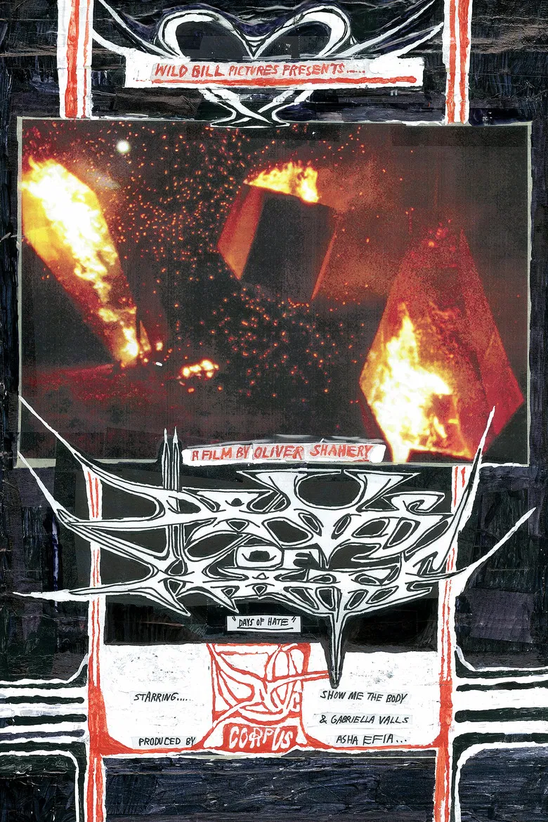 Days of Hate poster background