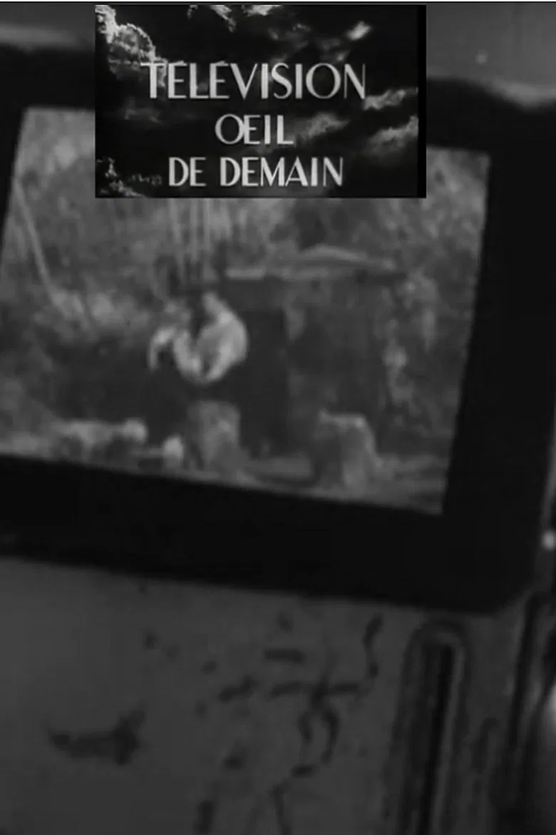 Télévision, œil de demain poster background