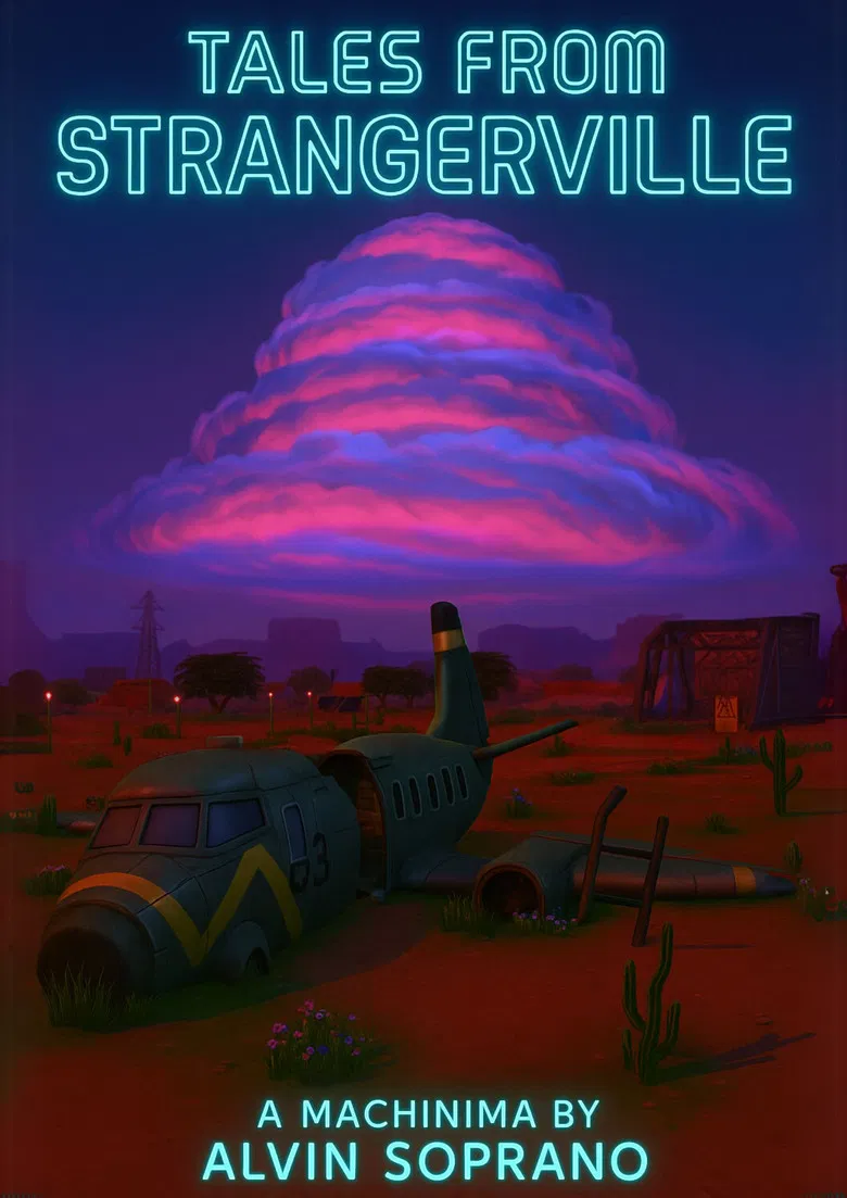 Tales From Strangerville poster background
