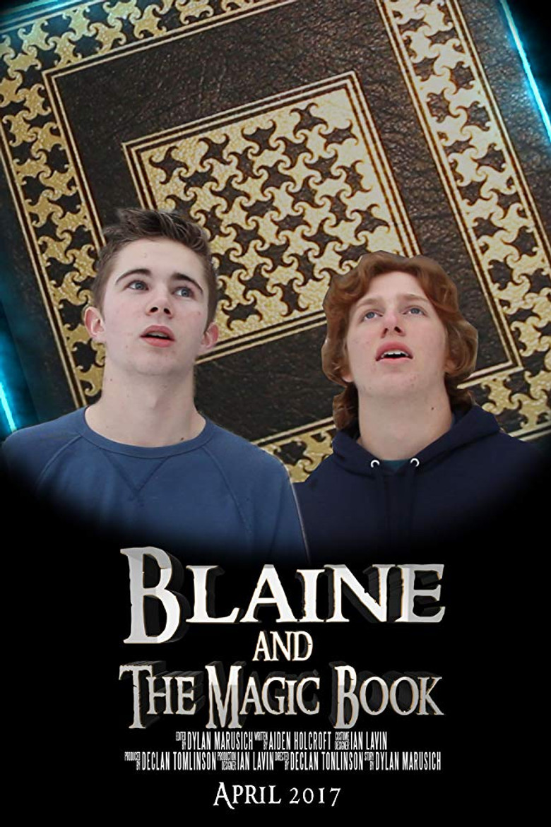 Blaine and the Magic Book poster background